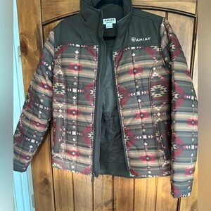 Ariat Insulated Quilted Jacket - Brown